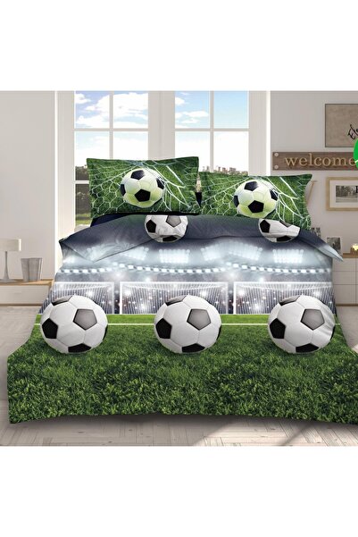 Casa de Vis Double bed linen set, satin cotton, 220 x 230 cm, 4 pieces, multi...