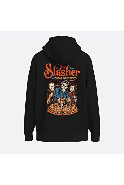Shout Оверсайз-худі Slasher Pizza Party для чоловіків та жінок