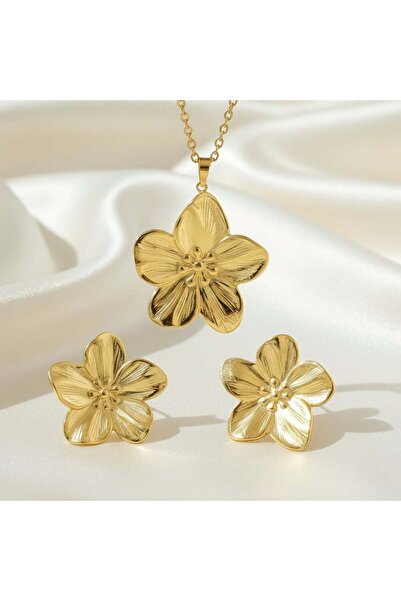 KEVSA Jewelry Set colier și cercei din oțel inoxidabil - LPD1479