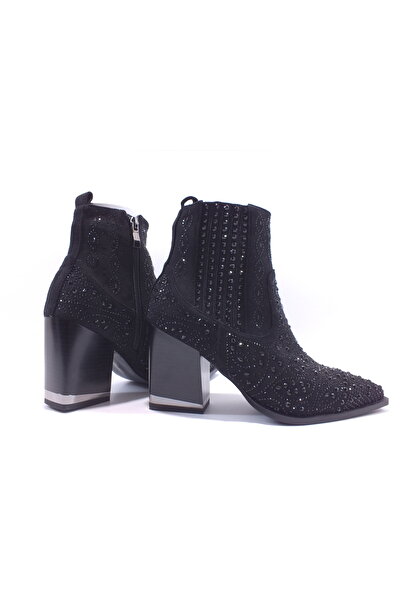 Guja 25K135-1 Taşlı kısa kovboy Bot