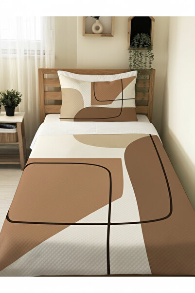 milroma Modern Geometric Children's Rug in Natural Tones