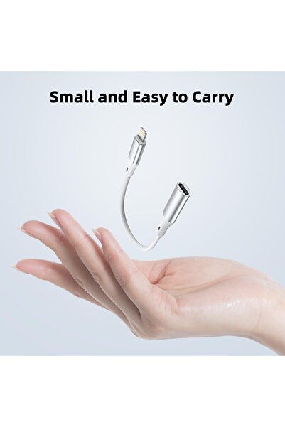 KOWVOWZ USB‑C Female to Lightning Male Adapter — 60W Fast Charging & Data Transfer (iPhone/iPad/