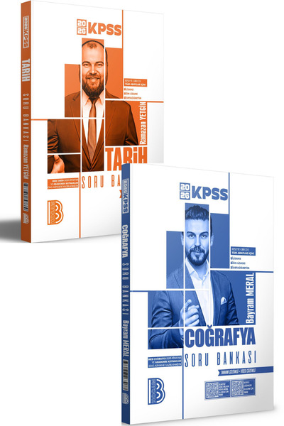 Benim Hocam Yayınları 2026 KPSS BENİM HOCAM TARİH COĞRAFYA SORU BANKASI SET