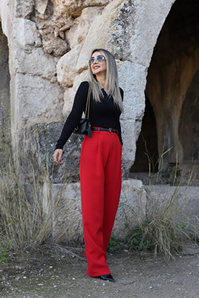 bytugcekaya Black Front Snap Blouse