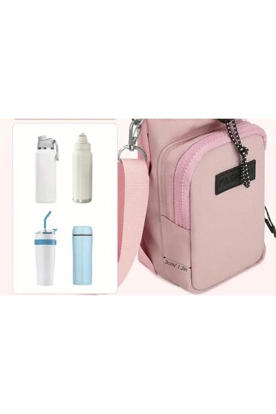 alisa Adjustable Cross Body Bag Water Bottle and Thermos Bag