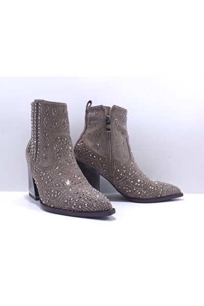 Guja 25K135-1 Taşlı kısa kovboy Bot