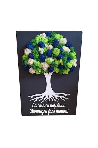 T&M Personalizare Wooden artwork 'La casa cu nasii buni...!' v5 — stabilized ...
