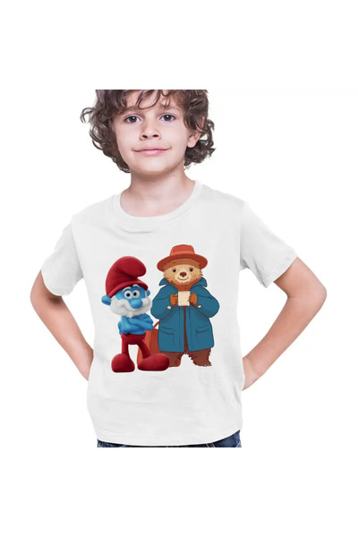OEM Tricou Copii Baieti Paddington Papa Strumf