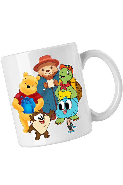 OEM Mug Paddington Winnie the Pooh Franklin Turtle