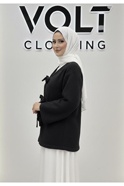 VOLT CLOTHİNG Bow Detailed Cardigan