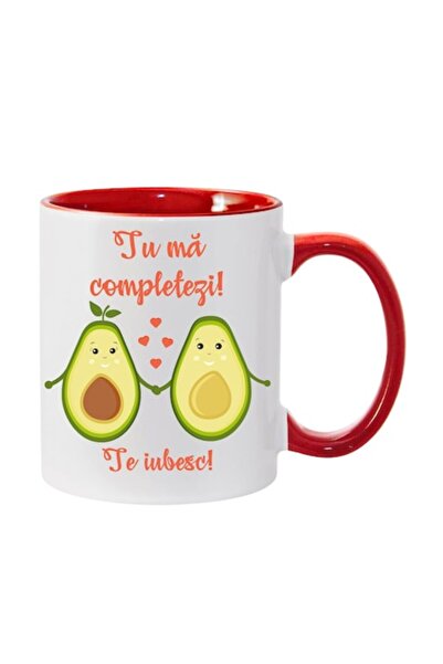 T&M Personalizare Cană personalizată „Mă completezi” v17, de Ziua Îndrăgostiț...