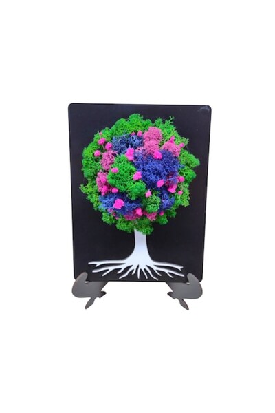 T&M Personalizare Tablou din lemn (21x15 cm) - Trunchi de copac v3, decorat c...