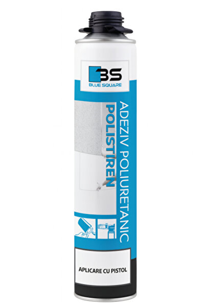 Blue Square Polyurethane adhesive for polystyrene 750 ml - gun application
