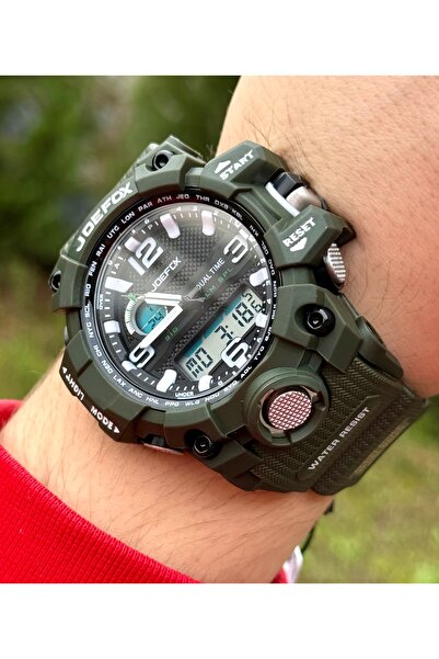 Joefox G-Shock Models Are Guaranteed to Be Luminous. Sport Stylish Waterproof Silicone Band Men Wrist Watch