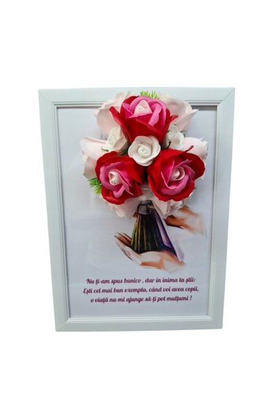 T&M Personalizare Tablou înrămat A4 (30x21 cm) - „Nu ți-am spus, bunico...” c...