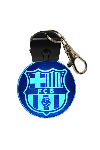 T&M Personalizare Breloc LED - Barcelona, ​​mașină, alimentat cu baterii, rot...