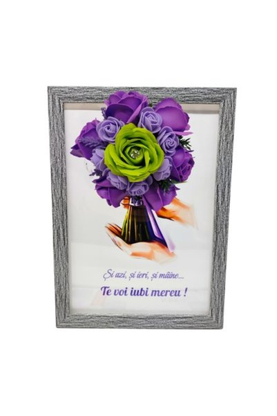 T&M Personalizare Tablou înrămat A4 (30x21 cm) - Și azi, și ieri, și mâine......