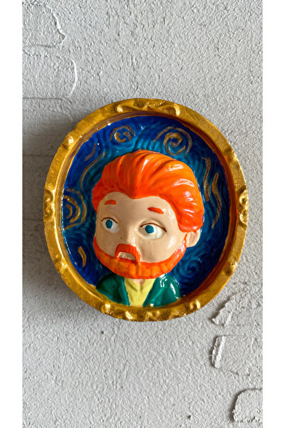 Jovial Hediyelik El Yapımı Sanat Temalı Buzdolabı Magneti 1 Adet (Fotoğraf ve...