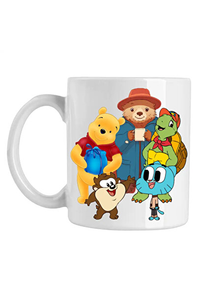 OEM Mug Paddington Winnie the Pooh Franklin Turtle