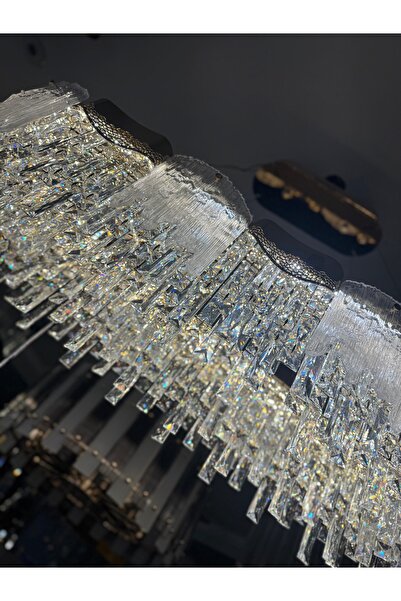 Cristalin Aydınlatma Luxury Crystal Serisi Modern Led Avize