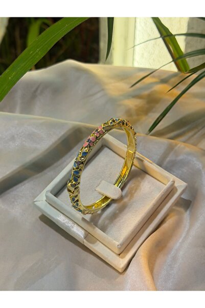 Sujewelleryy Mineli Taşlı Kelepçe