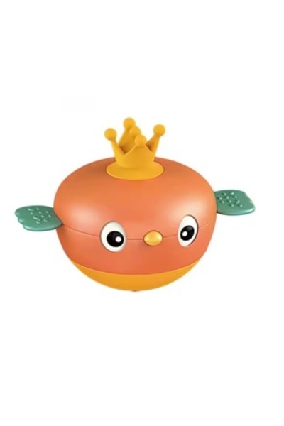 CREATIVE Jucărie pentru bebeluși pentru echilibru, erupția dentiției, sunete și ochi mobili, 12 x 10 x 14 cm, portocaliu