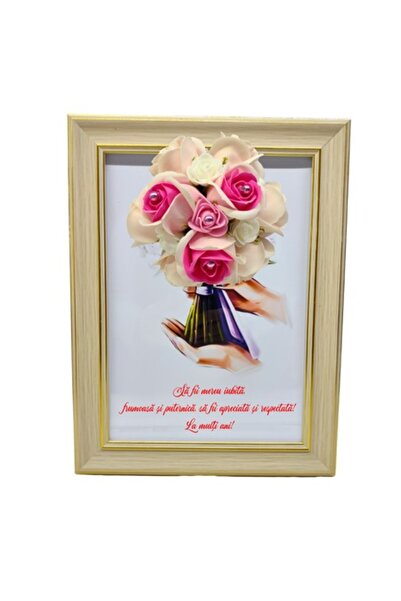 T&M Personalizare Tablou înrămat A4 (30x21 cm) - „Fie ca tu să fii mereu iubi...
