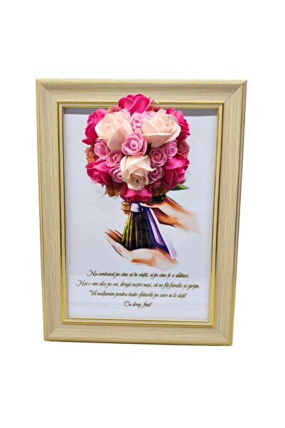 T&M Personalizare Tablou înrămat A4 (30x21 cm) - „Nu contează cine este în vi...