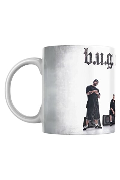 T&M Personalizare Cană personalizată - b.u.g mafia, albă, 330 ml, v1