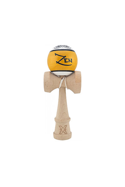 Smart Kendama Berbis X Original Super Sticky – Kendama din lemn, 18 cm, multicolor (alb-negru-auriu)