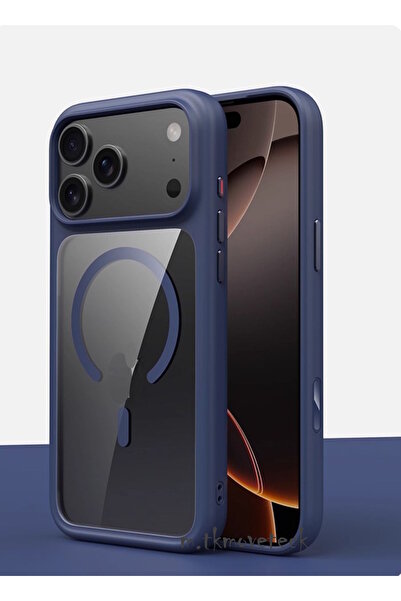 m.tk moveteck iPhone 17 Pro Kılıf Magsafe Wireless Şarj Özellikli Tam Korumal...