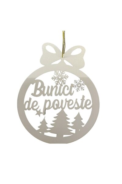 T&M Personalizare Glob decorativ personalizat din lemn - „Povestea bunicilor”...