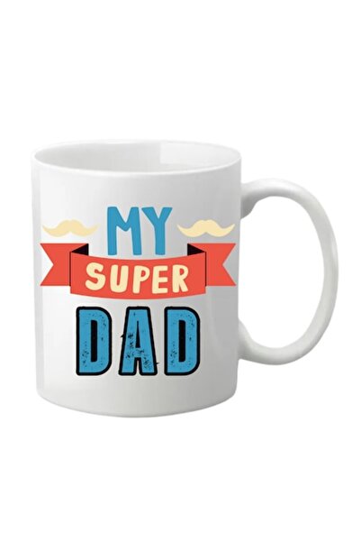T&M Personalizare Cană personalizată - Superdad, albă, 330 ml, v3