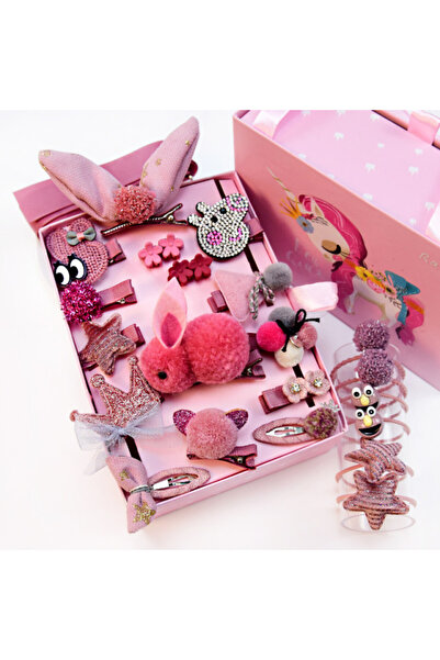 Superbaby Set de 24 accesorii pentru par - Model I