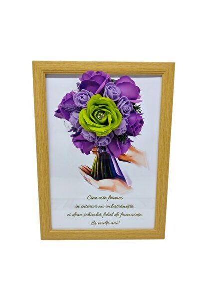 T&M Personalizare Tablou înrămat A4 (30x21 cm) - „Ceea ce este frumos în inte...