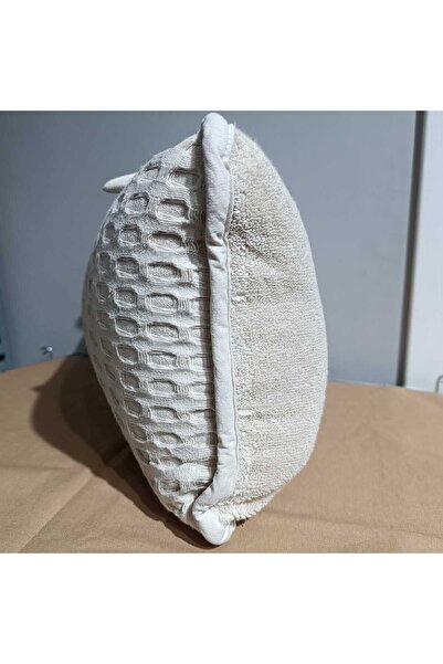 MEŞELİ TEKSTİL Neck Hernia Support Pillow Washable Anti-Sweat Cotton Double Sided