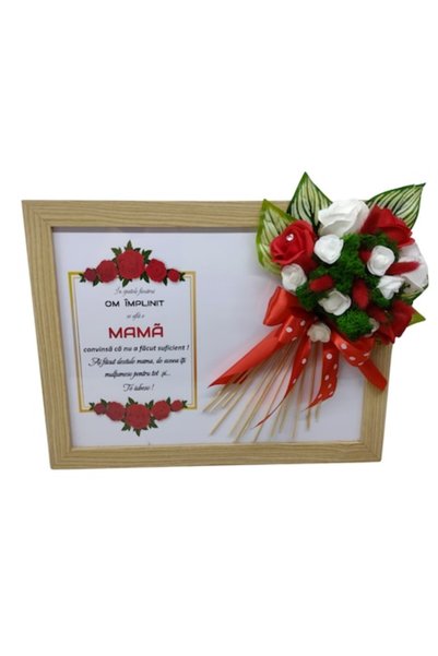 T&M Personalizare Tablou înrămat A3 (42x30 cm) - În spatele oricărui persoană...