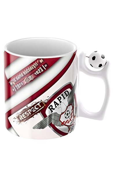 T&M Personalizare Personalized mug - FC Rapid București, football supporter, ...