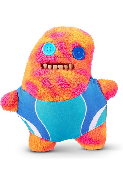 TOYFEST Vacay Vibes Holiday Vibes Zuru Fuggler Funny Plush Toy - Sir Splodge a Lot - 22 cm