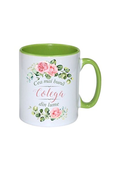 T&M Personalizare Cană personalizată - Cel mai bun coleg din lume! (Interior ...