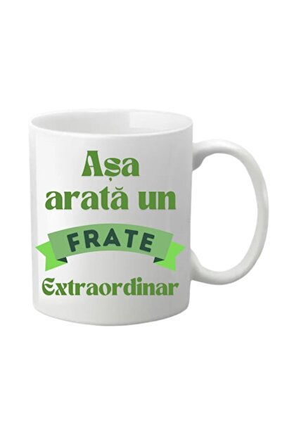 T&M Personalizare Cana personalizata - Asa arata un Frate extraordinar, alba,...