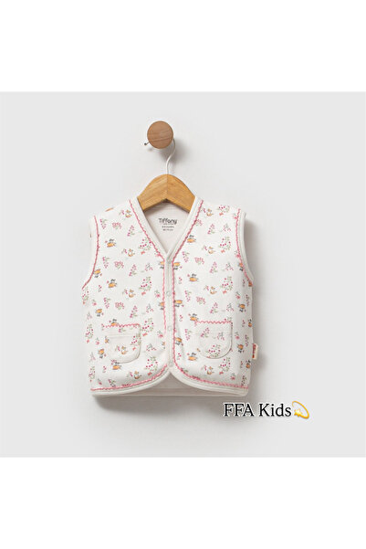 Tiffany Pamuklu Cute Cate Yelek