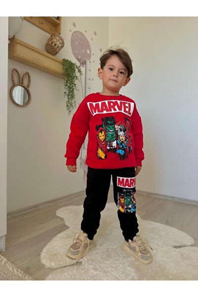 öykümgaleria بدلة شتوية للأولاد مكونة من 3 خيوط من الأعلى والأسفل