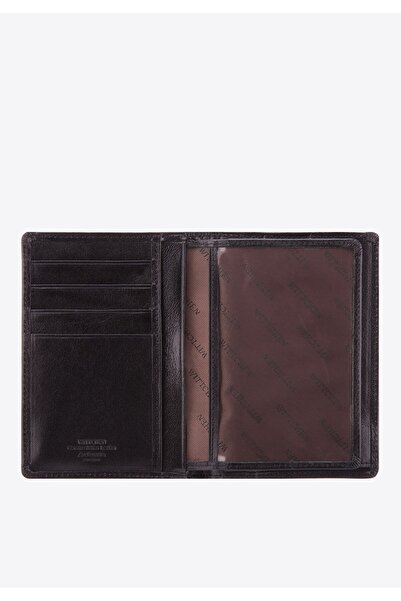 Wittchen Men's Leather Wallet with Split Interior Black Leather