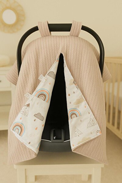 YUSRAMODA Kışlık Çift Taraflı Puset Örtüsü