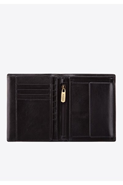 Wittchen Men's Large Men's Wallet for Registration Certificate, Black, Leather