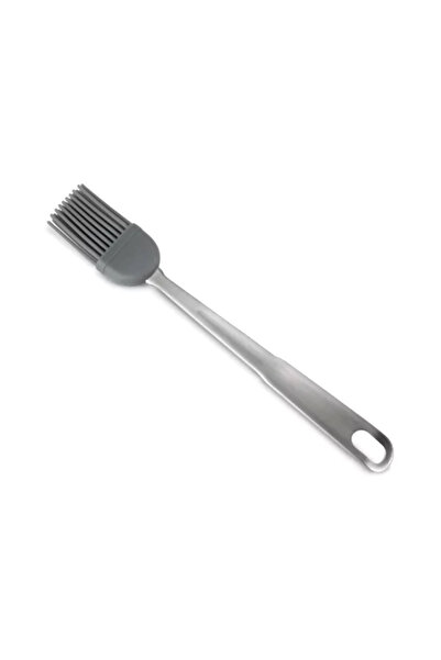 Lacor Silicone brush with 25 bristles and stainless steel handle, 24 cm