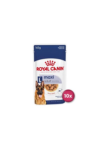 Royal Canin Maxi Adult Büyük Irk Yetişkin Köpekler İçin Parça Etli Konserve M...