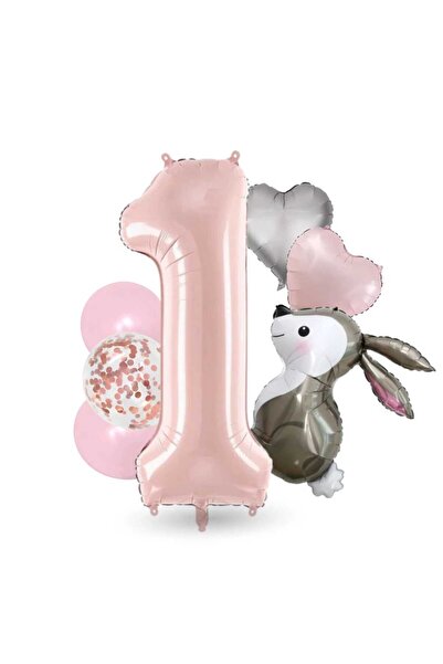 DÜVENCİ TİCARET Tavşan folyo balonlu yaş balon set