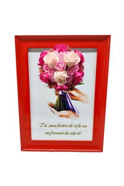 T&M Personalizare Tablou înrămat A4 (30x21 cm) - „Dă fiecărei zile o șansă......